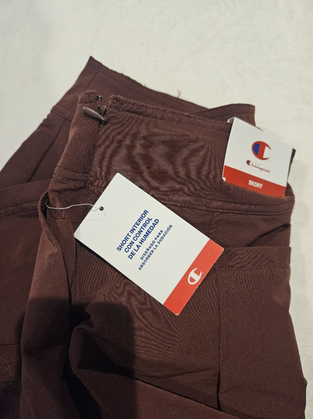 Champion Burgundy Skort Size 10 - Picture 6 of 8
